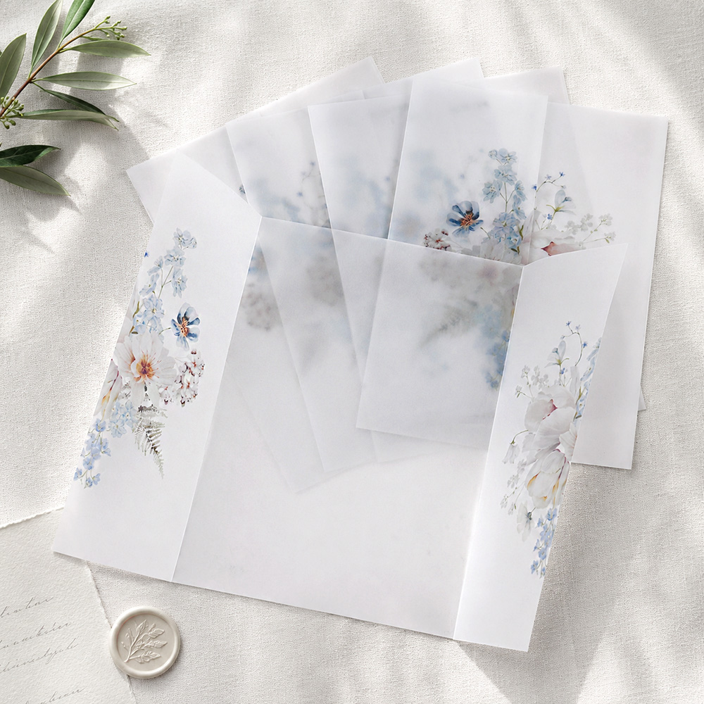 20/50 lembar Kertas Vellum unt - Jackets ulasan dan harga