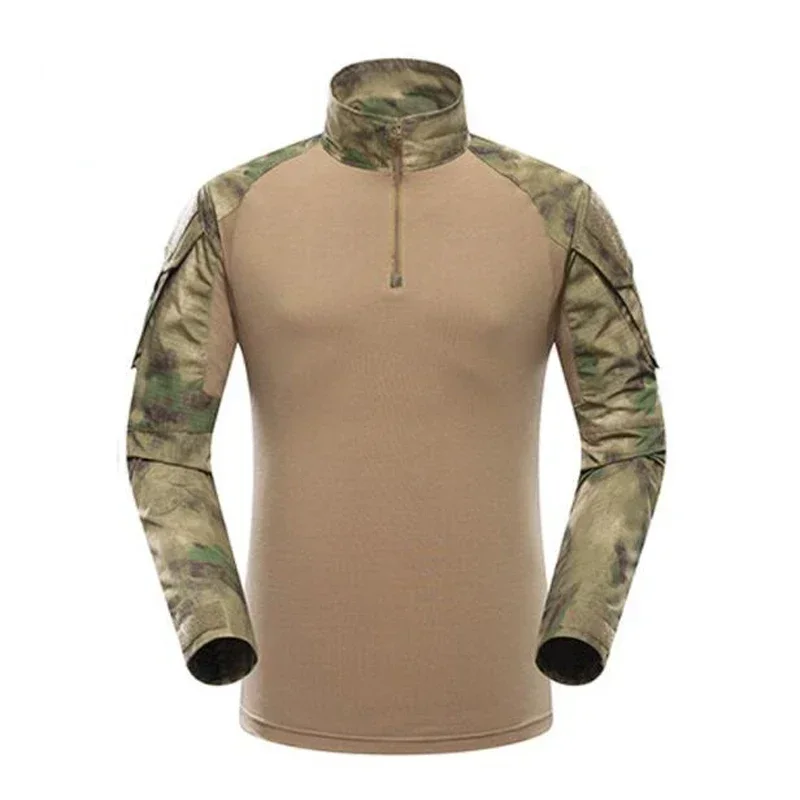 S-4XL Seragam Tempur Militer G - Tactical Military Shirt Cargo ulasan dan harga