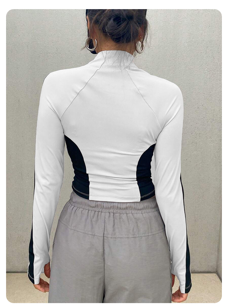 Jaket Yoga Kerah Tinggi untuk  - Jackets ulasan dan harga