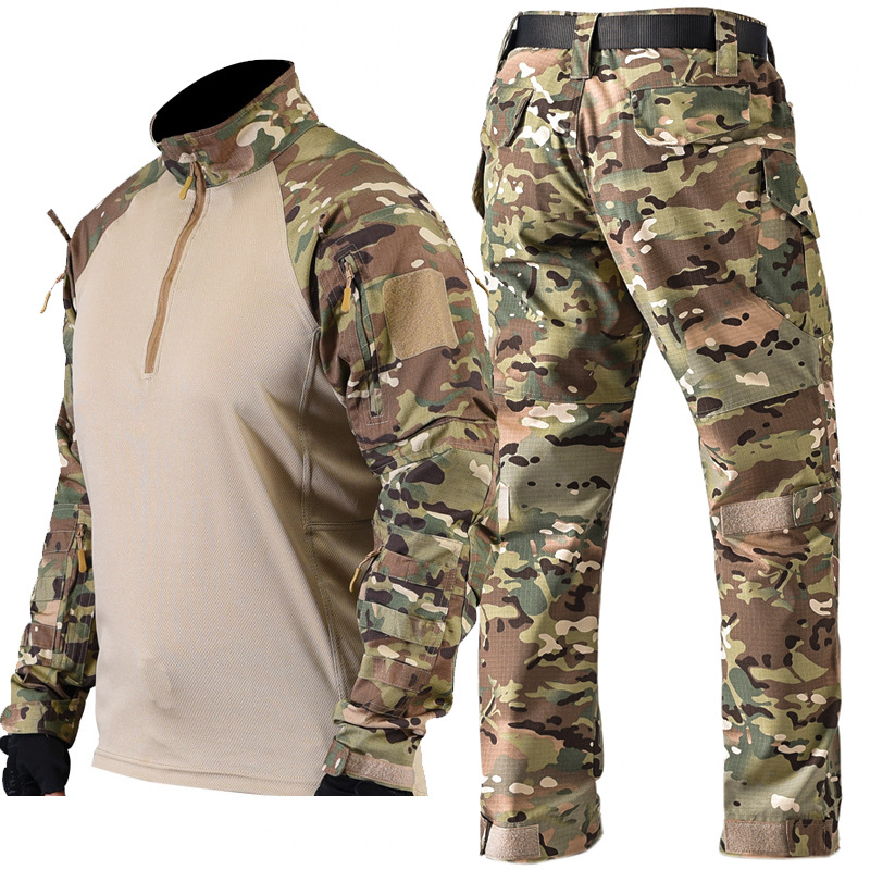 Set Seragam Tempur Taktis Pria - Tactical Military Shirt Cargo ulasan dan harga