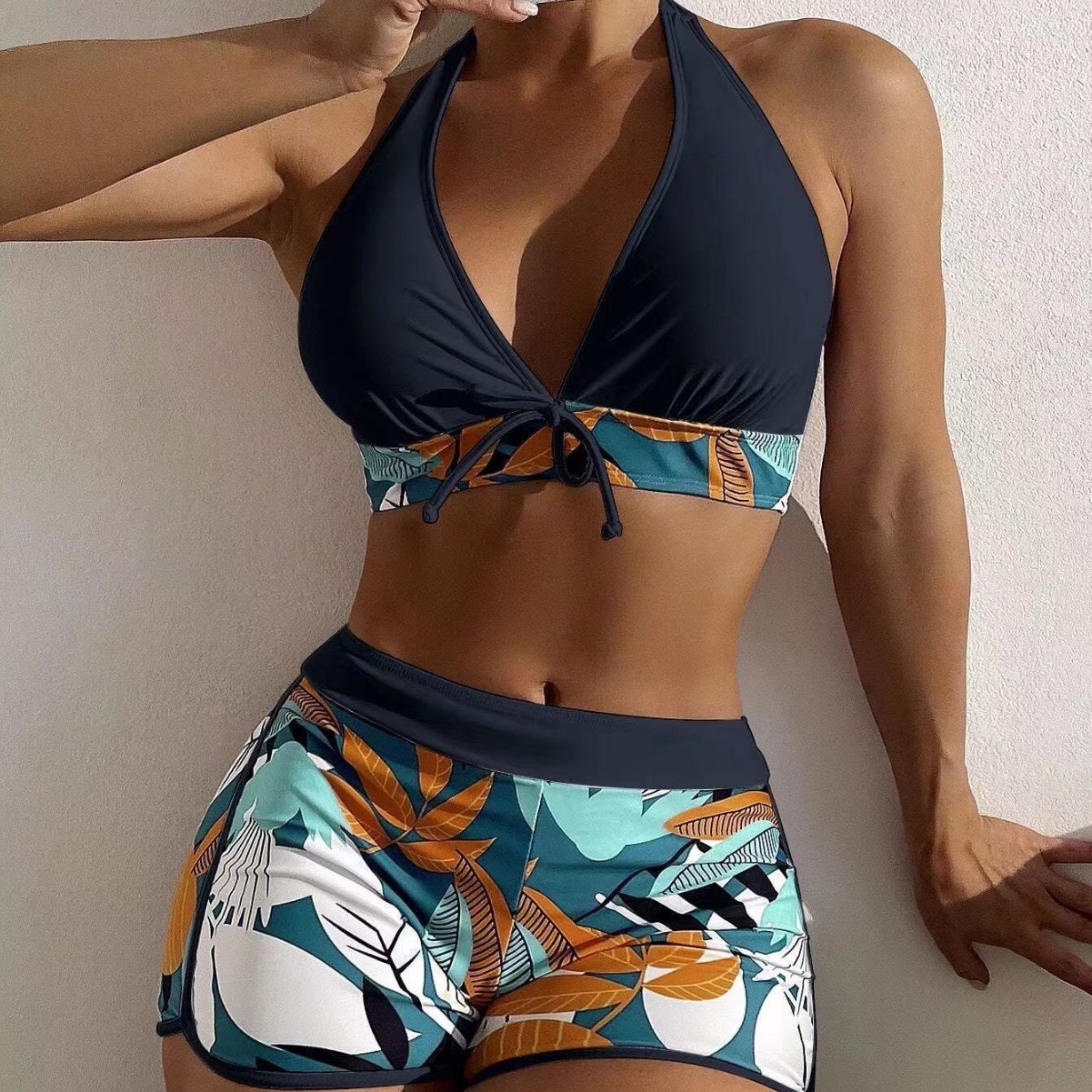 Baju Renang Wanita Dua Potong  - Shorts ulasan dan harga